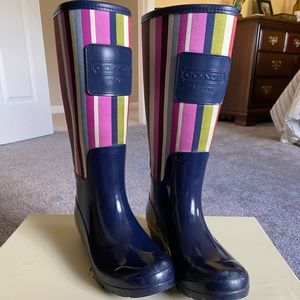 Coach Rainboots